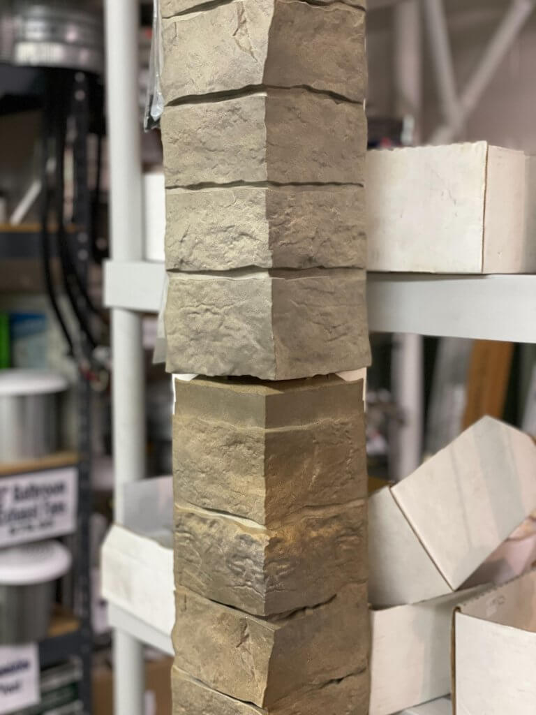 Stacked Stone Corner