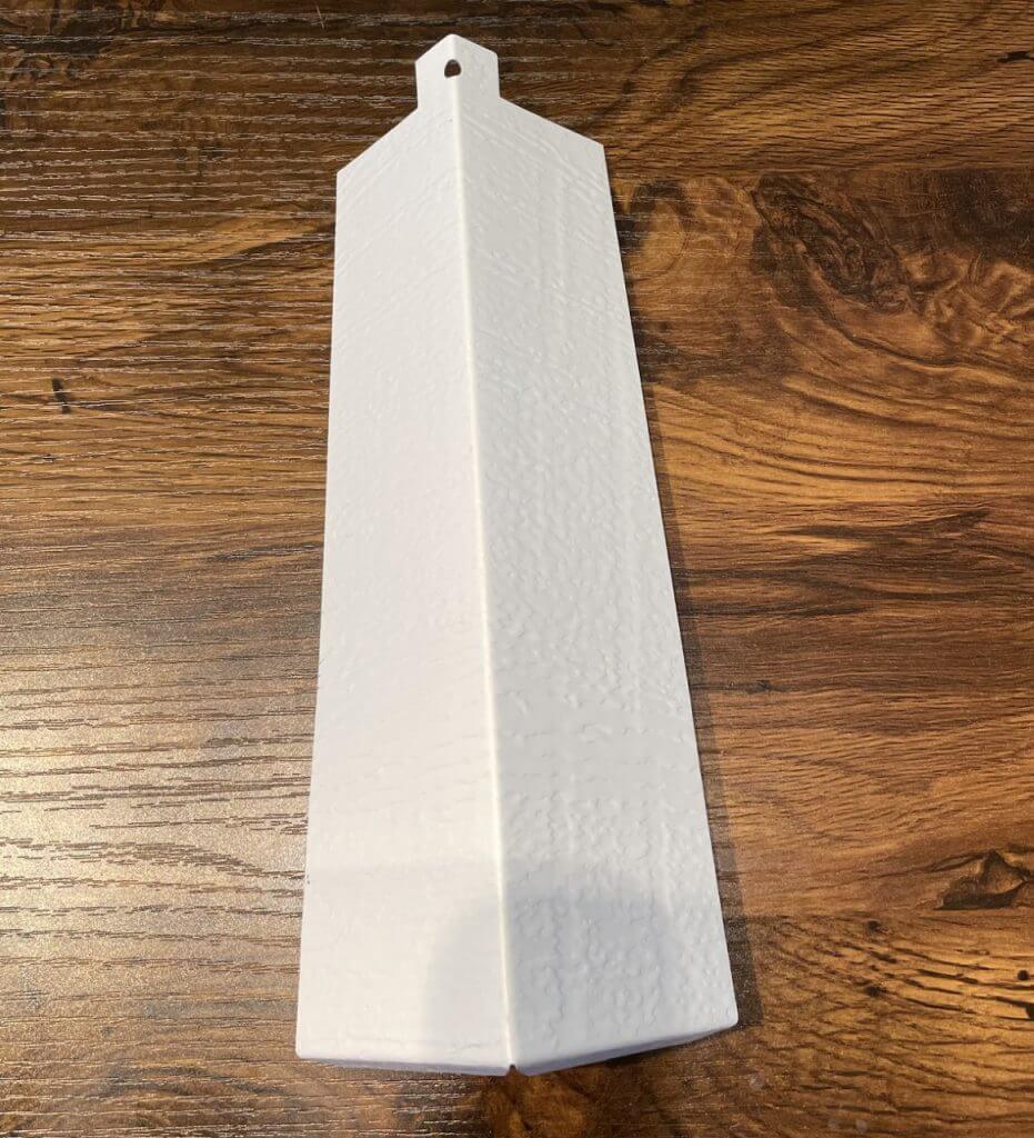 Aluminum Rough Wood Corner Cap