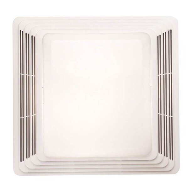 Square Exhaust Fan with Light